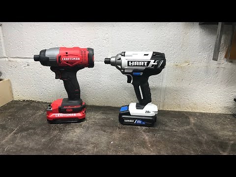Crafstman Vs Hart Tool Test Saturday