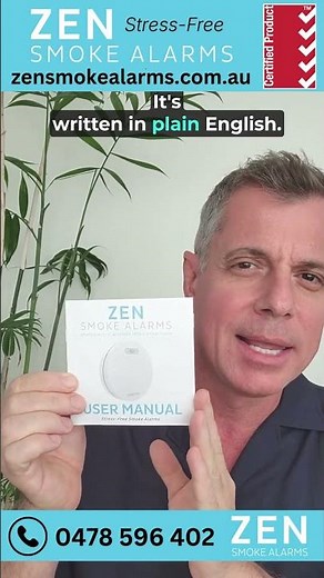 😉💡 ZEN Smoke Alarm setup is a breeze! 📖✨