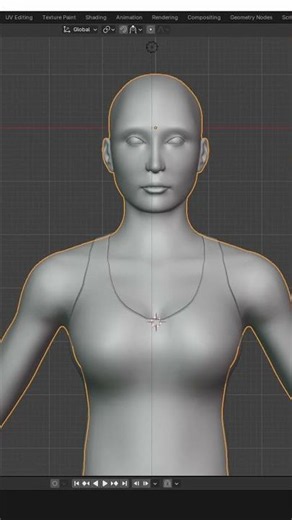 Secret Behind Realistic Low Poly Characters 🔥#lowpoly #characterdesign #3dmodeling