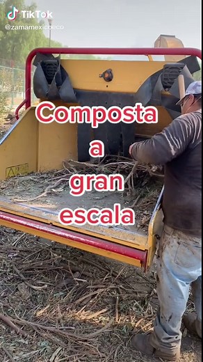 🌱 Composta Industrial #zamamexicoeco #compost #composta #zerowaste #ecologico #parati