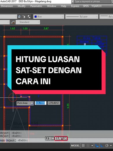 Pengukuran Lebih Cepat di AutoCAD dengan Plugin YQarxh
