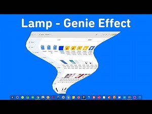 Adding magic lamp animation in Gnome (Ubuntu, Manjaro, Mint, Fedora)