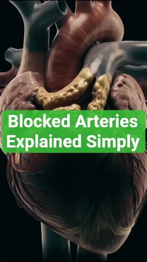 Blocked Arteries Explained Simply, #Blockedarteries