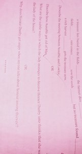Questions based on a literary passage/story:Describe the meet... | Filo
