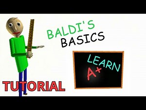 HOW TO COMPLETE BALDI'S BASICS ON FORTNITE MAP HORROR / TUTORIAL BALDI'S basics all notes books,keys