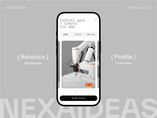 Robotic 3D Printing App | Metal Parts & Cobot Control