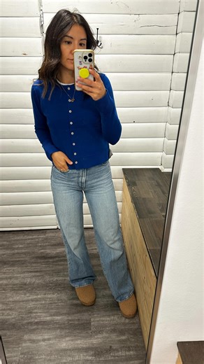 The perfect little cardi to wear with your new wide leg jeans ❤️ @dexclothing | Jensen's Lifestyle Clothing | Facebook