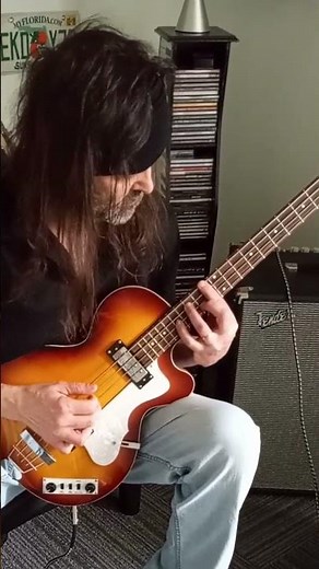 Bass Fingerpicking Exercise Every Breath You Take #bassguitar #basslesson #hofner