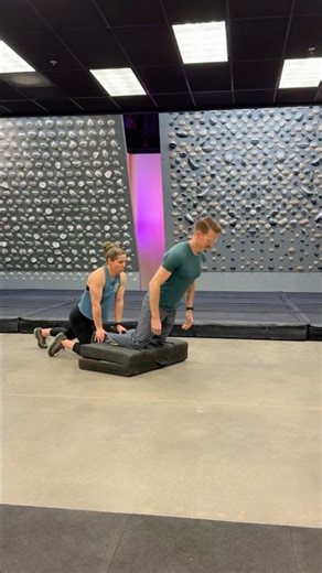 Partner Nordic Hamstring Curl w/ Push-Up