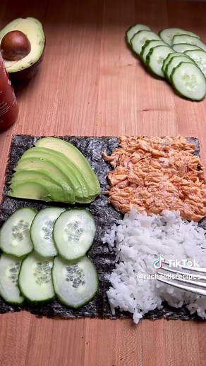 Spicy Salmon Seaweed Sandwich Recipe