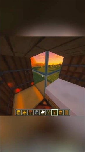 Minecraft Starter House 🏡🔥 Easy & Stylish Build in 30 Sec #shorts #minecraft