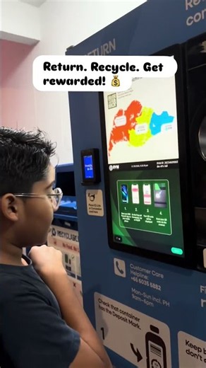 Singapore Pays You to Recycle! 🇸🇬♻️