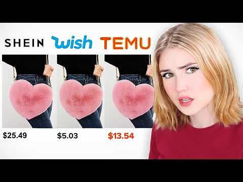 Are Temu, Shein & Wish Selling the SAME Products *let's find out*