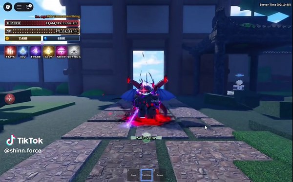 Optimizing My Aizen V2 Build in Roblox