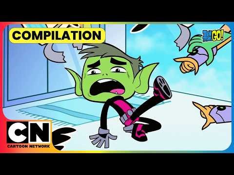 Beast Boy Can Dish It But Cannot Take It😭💀😂| Teen Titans Go💝| Cartoon Videos✨| ‪@cnindia‬ ​