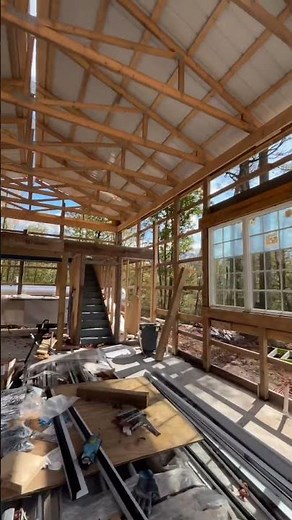 Sugar shack build #maplesyrup￼