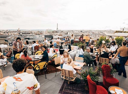 Créatures Paris - Rooftop bar Paris