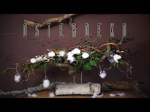 Natural EASTER DECORATION Sculpture DIY