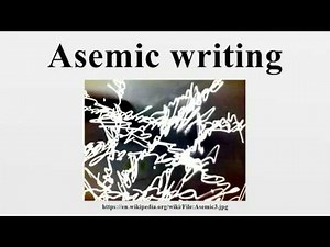 Asemic writing