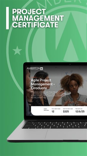A Graduate Certificate in Project Management gives you skills you can use tomorrow at work. What you'll learn: Project strategy & planning Performance management Risk assessment & mitigation Delivery models & applications The details: 4 courses (12 credit hours total) $975 per course 100% online Based on PMBOK standards (Project Management Institute) This certificate stands alone OR counts toward an MBA if you decide to continue. Real skills. Practical knowledge. Flexible format. Learn more at a
