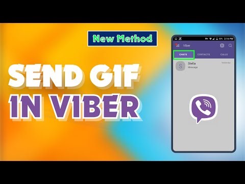 How to send gif in viber 2024 | Skill Wave |