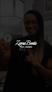 Zama Top 2 in Women’s Physique ⭕️🇧🇷 #maxtitanium #zamabenta #olympia #bodybuilding