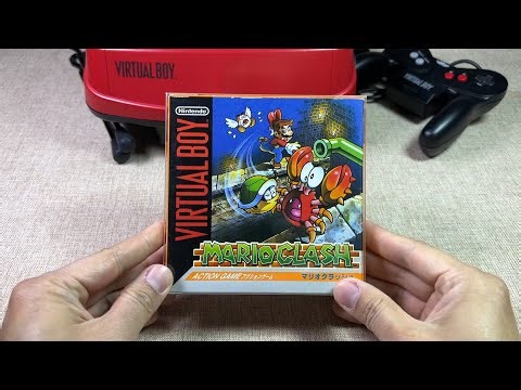 Mario Clash unbox (Virtual Boy)