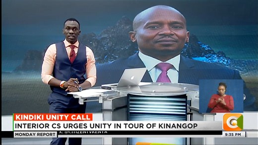 5.5K views · 243 reactions | Kindiki Unity Call: Interior CS urges unity in tour of Kinangop Kindiki says stalled projects will be completed Kindiki was accompanied by Roads CS Chirchir #CitizenMondayReport Trevor Ombija | Citizen TV Kenya | Facebook