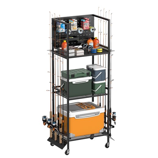 Watch Fishing Rod Holder Assembly Tutorial on Amazon Live