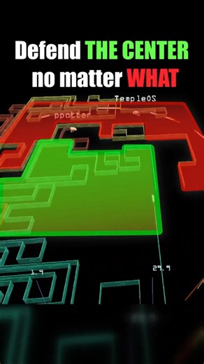 Holding the center in Tron BR...