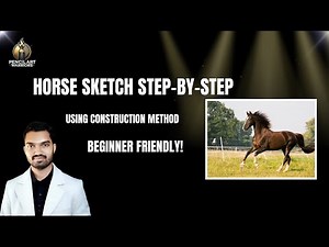 How to Draw a Horse Step by Step | Detailed Drawing for Beginners