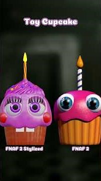 Stylized Toy Animatronics Models Vs Original