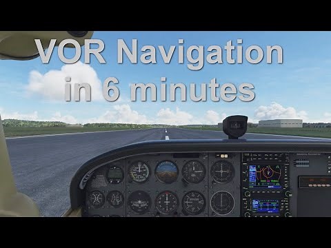 VOR Navigation in 6 Minutes - Intercept a Radial