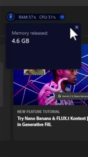 Keep Photoshop running with Advanced System Care