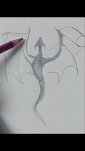 How to Draw a Dragon in 1 Minute! 🐉🔥
