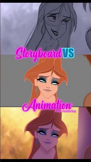 Hera x Zeus 🦚⚡ Cartoon #storyboard VS #animation