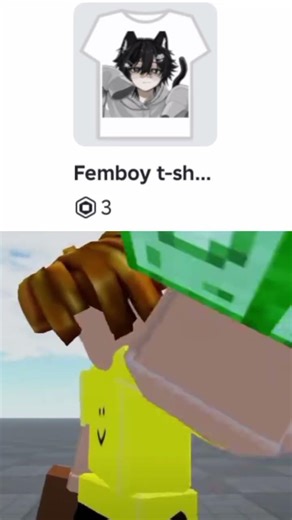 day 2 of posting fembot tshirt #roblox #ternd