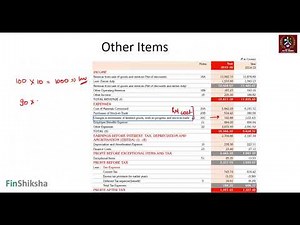 Financial Statements - Non Recurring Items