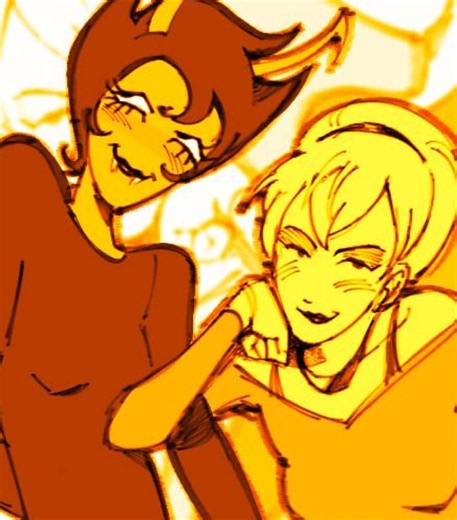 ( #ROSEMARY ,, #HOMESTUCK ) ——— omg babbiied.. #kanayamaryam #roselalonde #shipedit