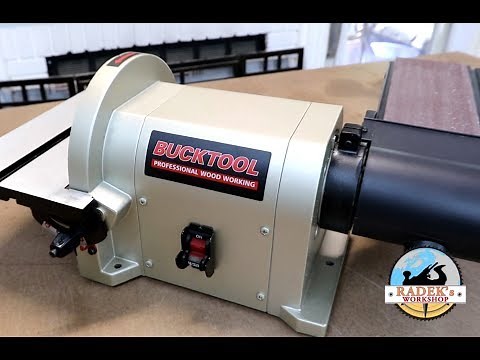 Bucktool Belt Disc Combo Sander Review