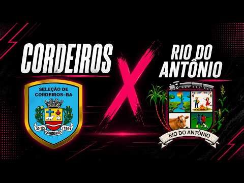 AO VIVO: CORDEIROS X RIO DO ANTÔNIO | COPA REGIONAL DE SELEÇÕES | C4 Visual Films