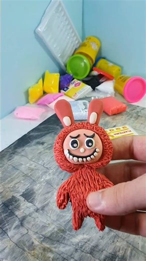 Unboxing Modelling DIY Clay & Labubu with Clay ✨