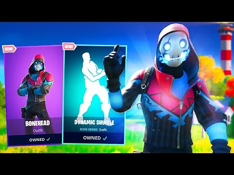 FORTNITE ITEM SHOP! *NEW* BONEHEAD SKIN + ICON EMOTE! (Fortnite Battle Royale)