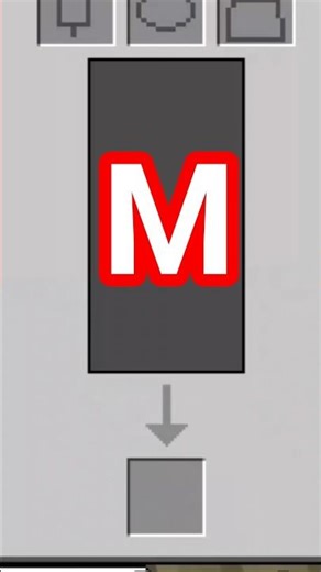 Letter m Banner - Minecraft Tutorial
