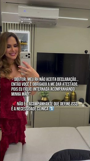 Atestado ou declaração de acompanhamento?
