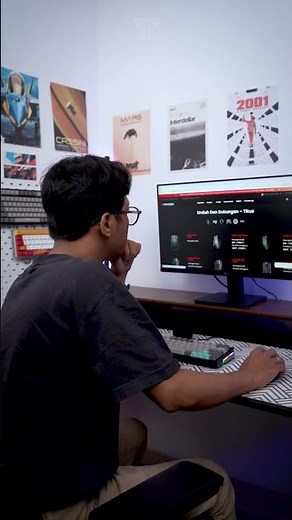 CARA ATUR RGB DI KEYBOARD ATOM PRO63