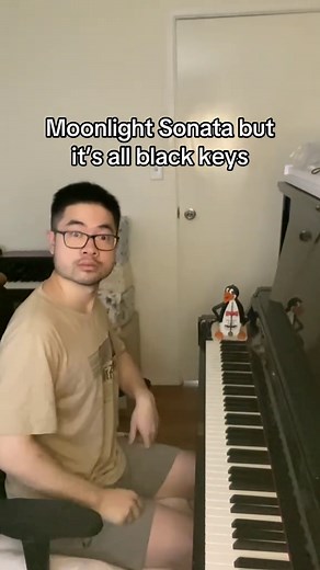 Moonlight Sonata Reimagined on Black Keys