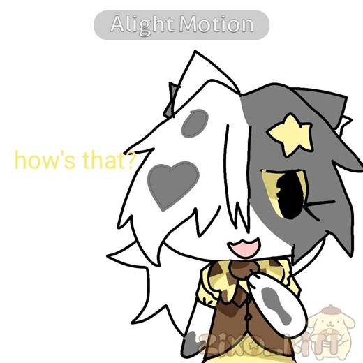 first time using alight motion #ocs #edit #alightmotionedit #fyp #trending #sanrio #pompompurin