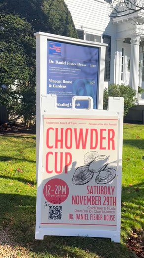 If “New England core” needed a definition, the Edgartown Chowder Cup would honestly be it. 🐚⚓️ @visitedgartown The salty breeze rolling off the harbor, the friendly chaos of locals and visitors lining up for the island’s best chowder, it’s the kind of event that reminds you why Martha’s Vineyard is pure magic this time of year. Edgartown doesn’t just host the Chowder Cup, it owns it! MV is seriously lucky to have a tradition that brings the whole community together over good food, good vibes, a