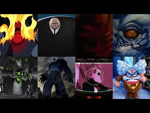 Defeats of My Favorite Animated Movie Villains Part 2